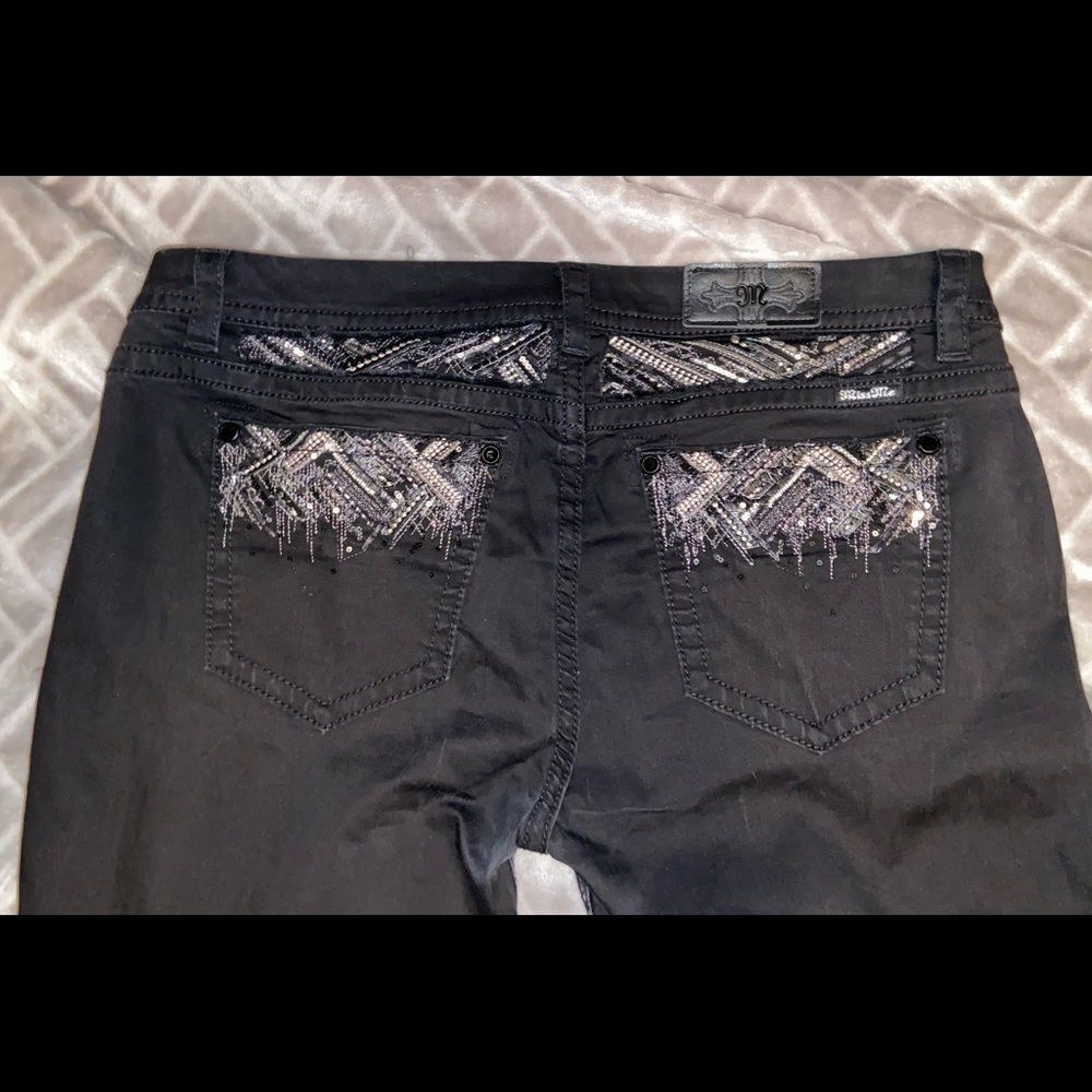 Miss Me Black Jeans 36